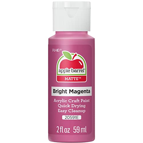 Image of Apple Barrel Acrylic Paint in Assorted Colors (2 oz), 20591, Bright Magenta