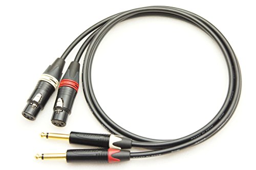 CANARE �J�i�� L-4E6S XLR(���X)-TS(���m�����t�H��)2�{�y�A�ϊ��P�[�u�� (40m)