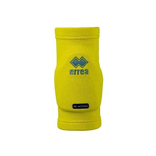 Erreà Tokyo - Rodilleras de edición limitada Tokio Performance, juego de 2 rodilleras, accesorios, rodilleras, voleibol, unisex, color amarillo neón, adultos, talla M