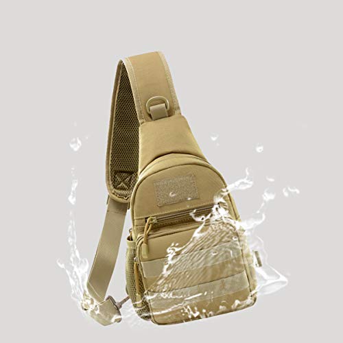 Mochila táctica cruzada BraveHawk OUTDOORS ligera miniatura 6