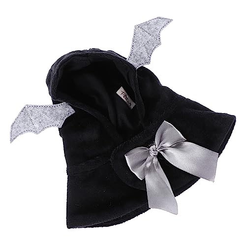 Milisten disfraz capa para perro negro talla 30x18cm