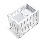 Cotinfant - Minicuna Colecho Look At Me New Topo blanco/gris