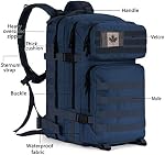 MEWAY 42L Military Tactical Backpack Large Army Rucksacks Bag Outdoors Hiking Daypack Hunting Backpacks