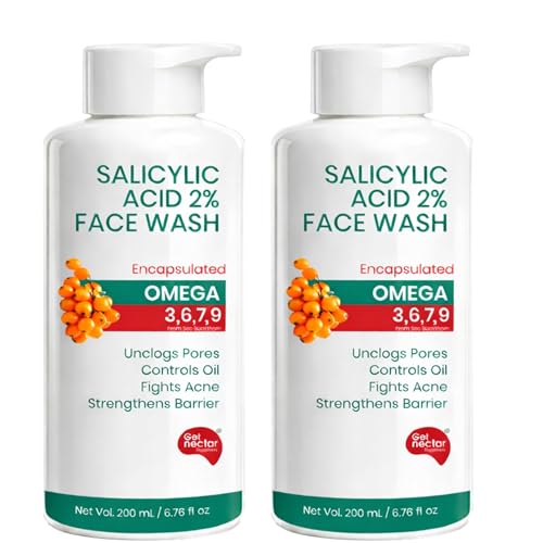 Image of Get Nectar Happiness Korean Glow Essence 2% Salicylic Acid Face Wash (Pack of 2)