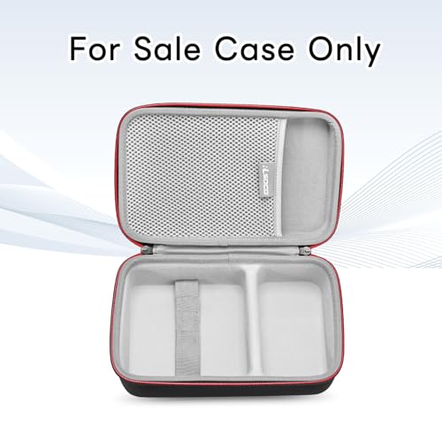 Funda portátil para Apple Mac Mini M5 (2026), M4/M4 Pro (2024) - Solo funda, fabricada en poliéster y EVA de alta densidad, con cierre de cremallera YKK y dos compartimentos miniatura 2