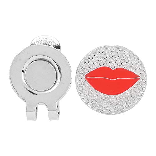 Keenso Hat Clip, Stainless Steel Hat Clip with Detachable Magnetic Ball Marker(Lip) - Image 2