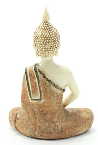 We Pay Your Sales Tax 5.5" (H) Peaceful Meditating Thai Buddha Statue For Those Who Want Tranquility #TOP3