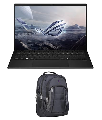 Image of ASUS ROG Flow Creator 2-in-1 Laptop 13.4 inch Touchscreen LCD WQXGA Display (AMD AMD Ryzen AI MAX 395, 32GB LPDDR5X, 2TB M.2 PCIe SSD, RGB KB, WiFi 7, Webcam, Win 11 Pro) w /Premium Backpack