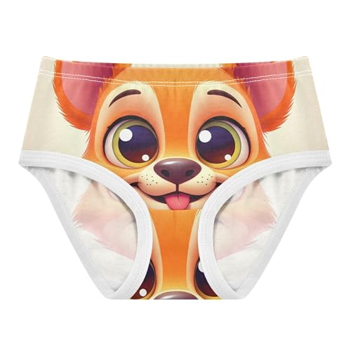 Cute Animal Print Toddler Girls Underwear 2t Cotton Panties for Girl Colorful Briefs Undies Kids