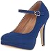 Brinley Co Women's Geri Dress Pump Regular & Wide Sizes