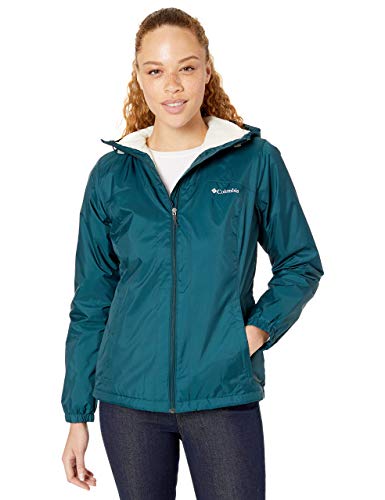 sherpa lined rain jacket