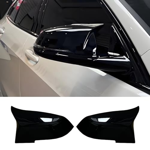 Hengjiayao Spiegelkappen, 1 paar auto achteruitkijkspiegelkap deur achteruitkijkspiegel afdekking voor BMW X1 F48 2016-2022, X2 F39 2018-2023, F40 F44 2019-2024, Z4 G29 2019-2023 (voor F39 F40 F40 F