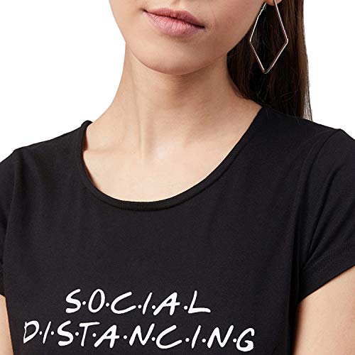 Image of Rare Women's Solid Regular Fit T-Shirt
