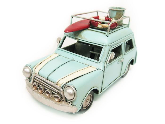 Amazon | ブリキカー ミニクーパー サーフボード ブルー