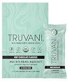 Truvani Plant Based Snack Bars | Chocolate Mint 12 Pack | 7g Protein | USDA Organic and Vegan | The Only Bar | Dairy, Soy, and Gluten Free | Individually Wrapped