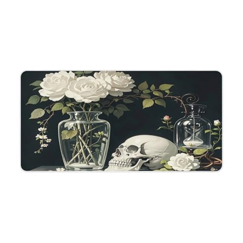Desk Pad Protector 24x12 Inch Extended Mouse Mat miniatura 5