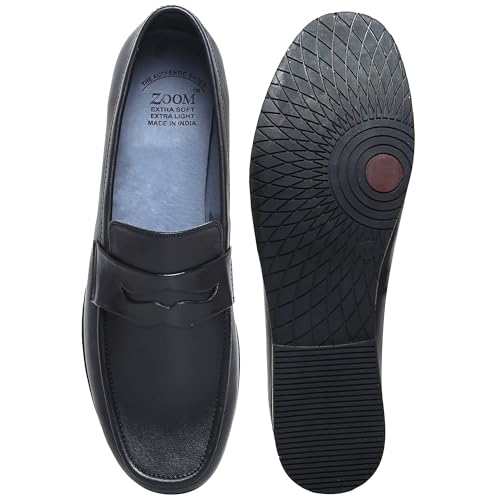 Image of Zoom Shoes Leather Boot for Men Formal Shoes for Adult Super Comfortable with Cushioned Insole for Office /Party A-1137