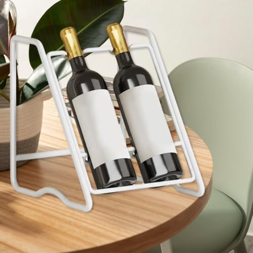 Soporte para botellas de vino de mesa Hsqqdc 21x24x24 cm miniatura 5