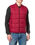 Standard G-STAR RAW Herren Meefic sqr Quilted Vest, Rot (chateaux red B958-1330), XS