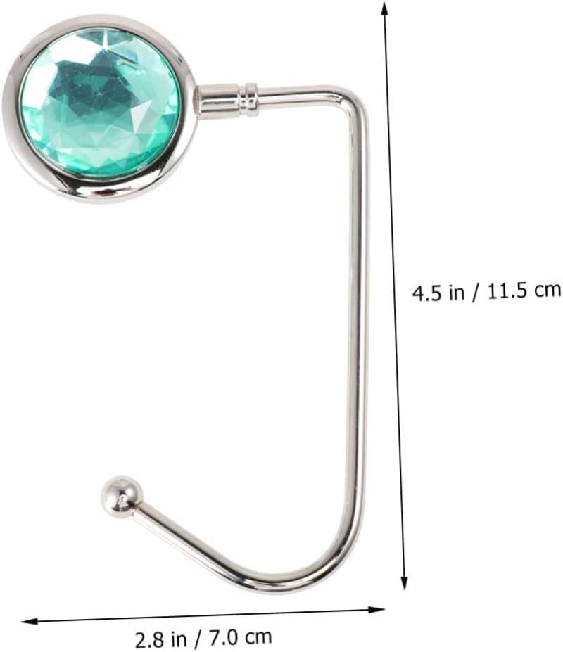 4pcs Handbag Hooks Backpack Hanger Desk Pouch Holders Portable Purse Hangers Zinc Alloy Hooks