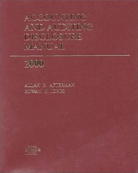 Paperback Accounting and Auditing Disclosure Manual: 1999-2 Book