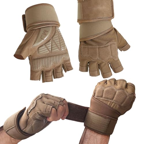 Foclassic Workout Gloves Weight Lifting Gloves For Men Women Gym Exercise Gloves With Wrist Wrap Support Palm Protection And Grips Gloves For Women Men Weight Lifting,Exercise,Cross Training cover