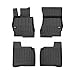 Produktbild Fußmatten Gummimatten kompatibel mit Mercedes S-Klasse W221 Long 2005-2013 OMAC Premium 3D Schwarz TPE Gummi
