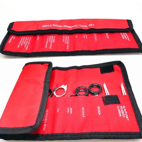 Image of 20pcs Car Stereo Removal Tool DVD Navigation Removal Tool, Universal Radio Removal Tool Kit for Most Car and Truck