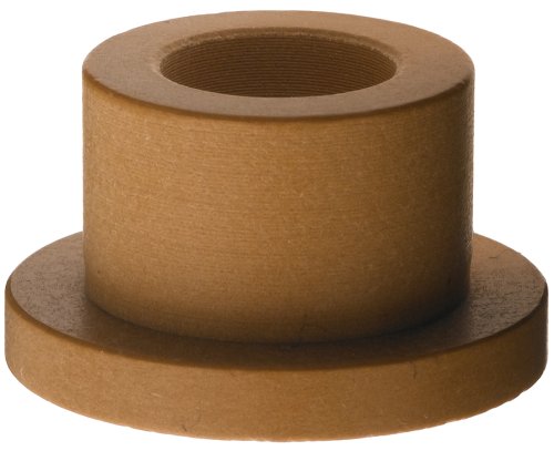 TriStar RULON(R) J Flanged Sleeve Bearing 3/4" IDx3/4" ODx1" Length Brown Color DRJF-1216-8 (Pack of 10)