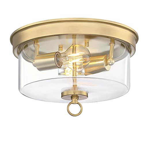 Westinghouse 6128600 Lebanon Transitional 12 Inch, Two Light Flush Mount Ceiling Fixture...