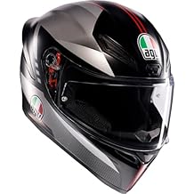 AGV K1 S Lap Motorcycle Helmet Matte Black/Gray/Red SM