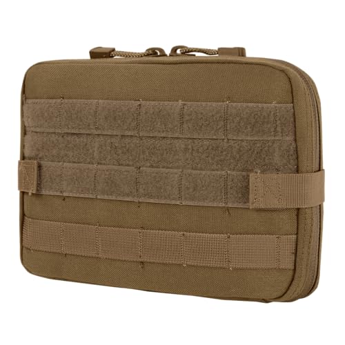 Condor T & T Pouch Coyote Brown, 7.5" H x 10" W x 1.5" D