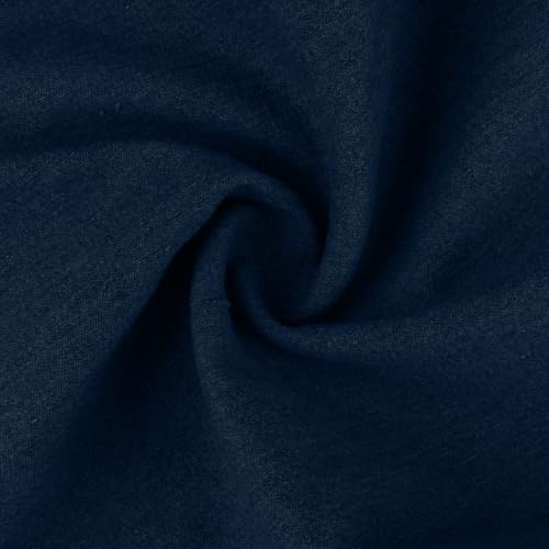 Jeans for Men Relaxed Fit High Waisted Stretch Thin Denim Pants Lightweight Comfy Casual Business Trouser with Pocket4