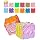 12-piece mini square mats