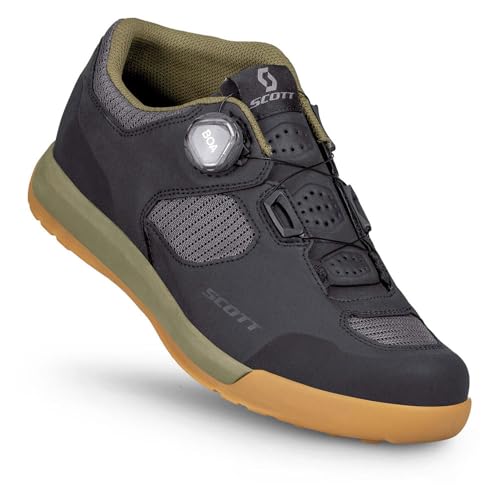 Scott MTB SHR-Alp Evo Boa Fahrrad Schuhe schwarz/grün 2026: Größe: 44