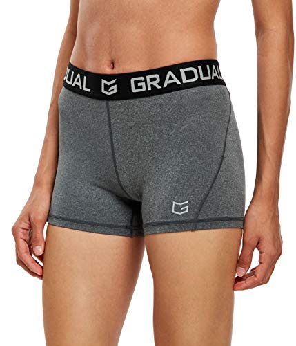 image for G Gradual Women's Spandex Compression Volleyball Shorts 3