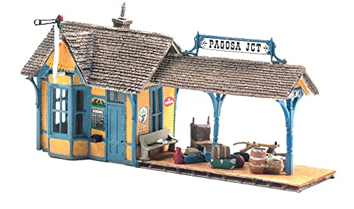 Détails scéniques HO 1:87 Woodland Scenics D239 dépôt et magasin de drapeaux miniature