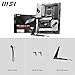 MSI PRO B650-A WIFI Motherboard, ATX - Supports AMD Ryzen 9000/8000 / 7000 Series Processors, AM5 - DDR5 Memory Boost 7600+MHz/OC, 2 x PCIe 4.0 x16, 3 x M.2 Gen4, Wi-Fi 6E