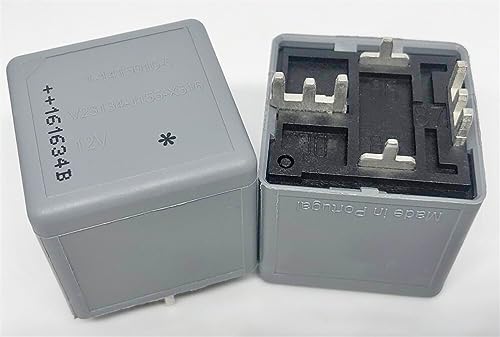 Relé V23134-J155-X516 de 4 pines y 12V 70A para automoción