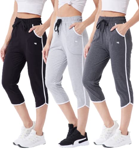 Image of Modeve Women Cotton Blend Pack of 3 Track Pant