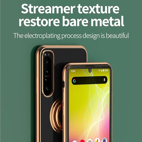 Coque Experia 1iii 5G antichoc avec béquille rotative et écran protégé