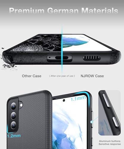 Coque Samsung S21 MagSafe noire robuste antichoc double couche