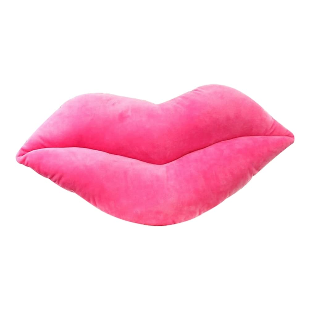 BESPORTBLE Car Pillow Fluffy Pillows 3D Lip Shape Decorative Cushion Soft Cotton Throw Pillow Red Lip Pillow Red Lip Pillow Cushion Decorative