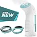 DB DEGBIT Portable Fast Heat-Up Steamer for Clothes, Handheld Travel Garment Steamer, Powerful Wrinkle Remover with 360°Anti-Leak, 100% Safe Auto-Off Clothing Fabric Steamer (White & Blue)