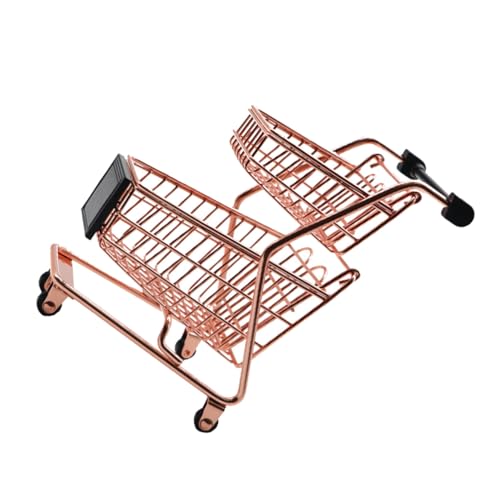 Mini chariot de courses YARNOW pour embellir votre salon et organiser vos petits bijoux