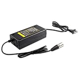 24V 5A 3-Pin Male XLR Connector Battery Charger for Lakematic, Pride Mobility, Jazzy Power Chair, Drive Medical, Golden Technologies, Shoprider, Rascal 200T/500T/301 PC 24BC5000TF-1