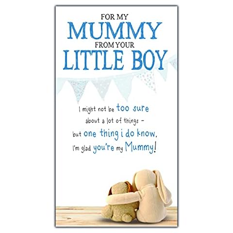 Mummy Birthday Card from Little Boy, Mummy Birthday Card From Son, Mummy From Son Birthday Card, Birthday Card Mummy From Little Boy, Greetings Card, Mummy Birthday Card Cover