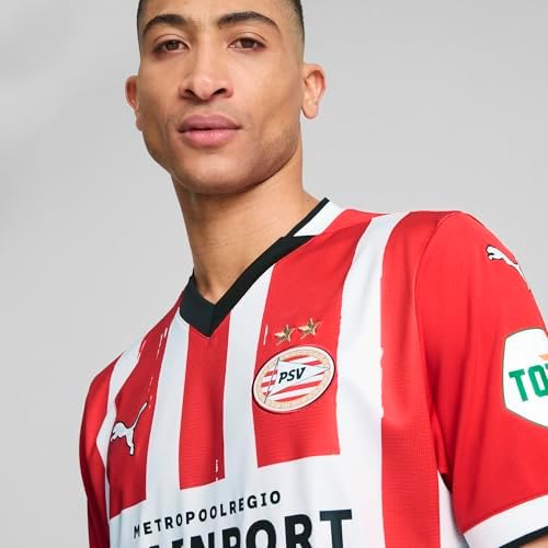 Puma PSV Eindhoven iç saha forması 24 25 kırmızı-beyaz PSV Home