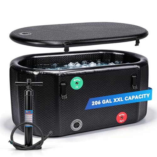 Poafamx 206-Gal Inflatable Cold Plunge Tub