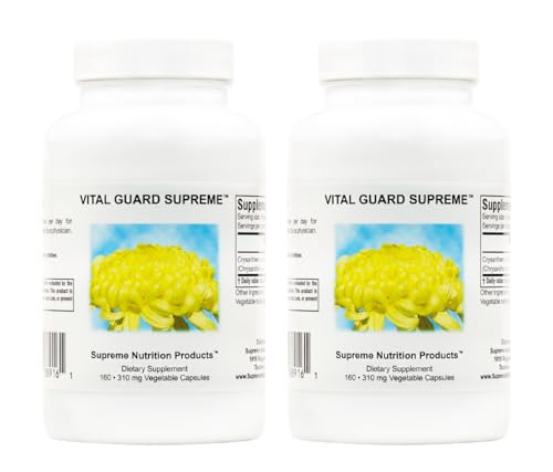 Supreme Nutrition Vital Guard Supreme, 160 Pure Chrysanthemum Veg...